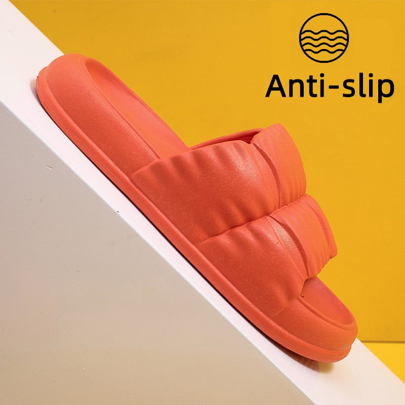 Soft Sole Thick Platform Flip Flops