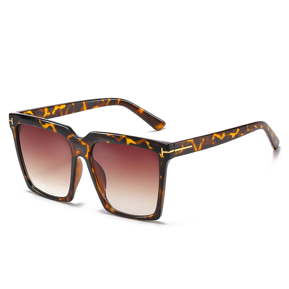 MUSELIFE Fashion Square Women's Cat Eye Sunglasses