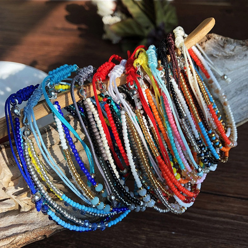 Handmade Bohemian Ethnic Colorful  Friendship Bracelet