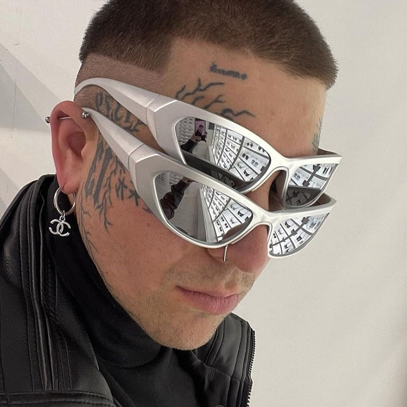 Steampunk Fashion Goggle Women Sunglasses