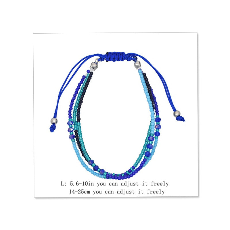 Handmade Bohemian Ethnic Colorful  Friendship Bracelet
