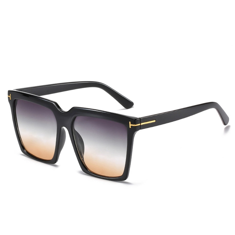 MUSELIFE Fashion Square Women's Cat Eye Sunglasses