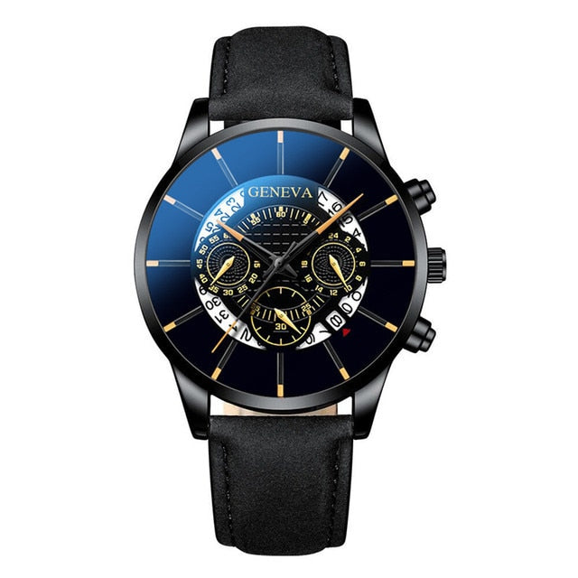 Stainless Steel Quartz Luxury Wrist Watch