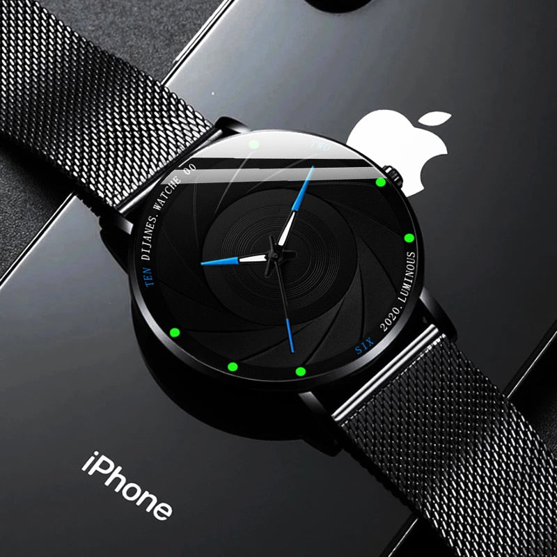 2022 minimalist Mens Fashion Watch