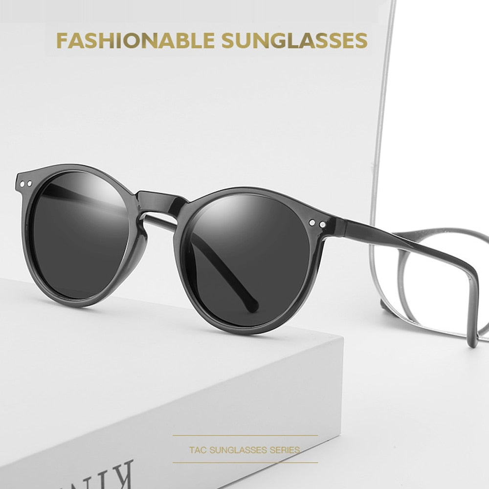 2023 Polarized UV400 Retro Round Sun Glasses