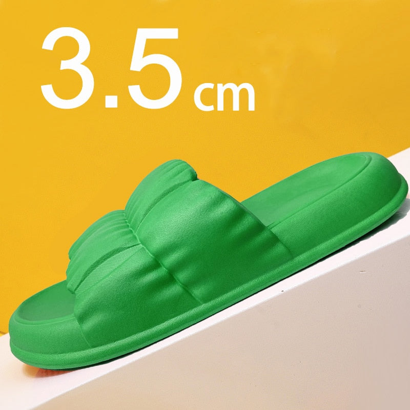 Soft Sole Thick Platform Flip Flops
