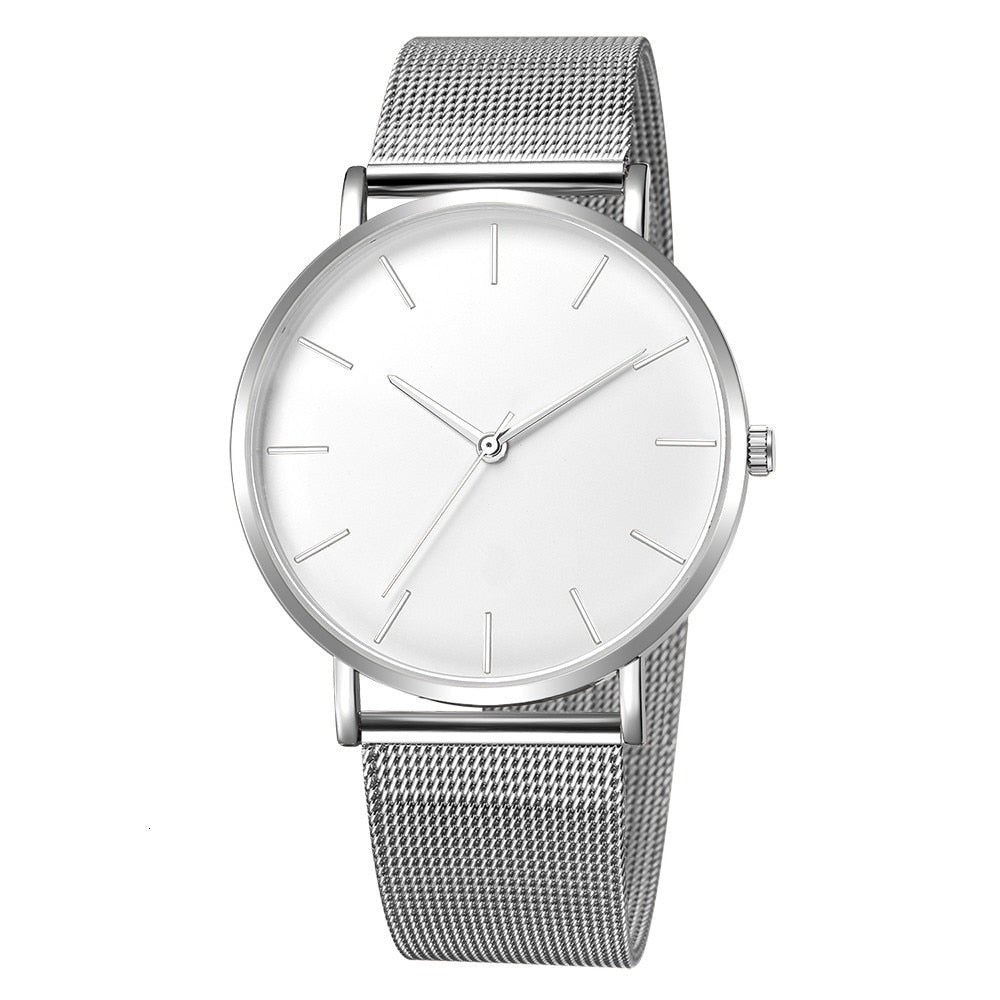 Minimalist Men Fashion Ultra Thin Watch