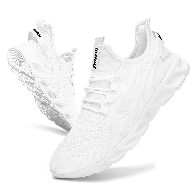 Vulcanized Walking Running Shoes Unisex Casual Lightweight Sneakers
