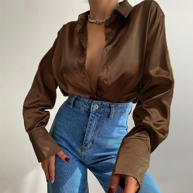 Vintage Elegante Satyn Sy Hemp Langmou Bloes