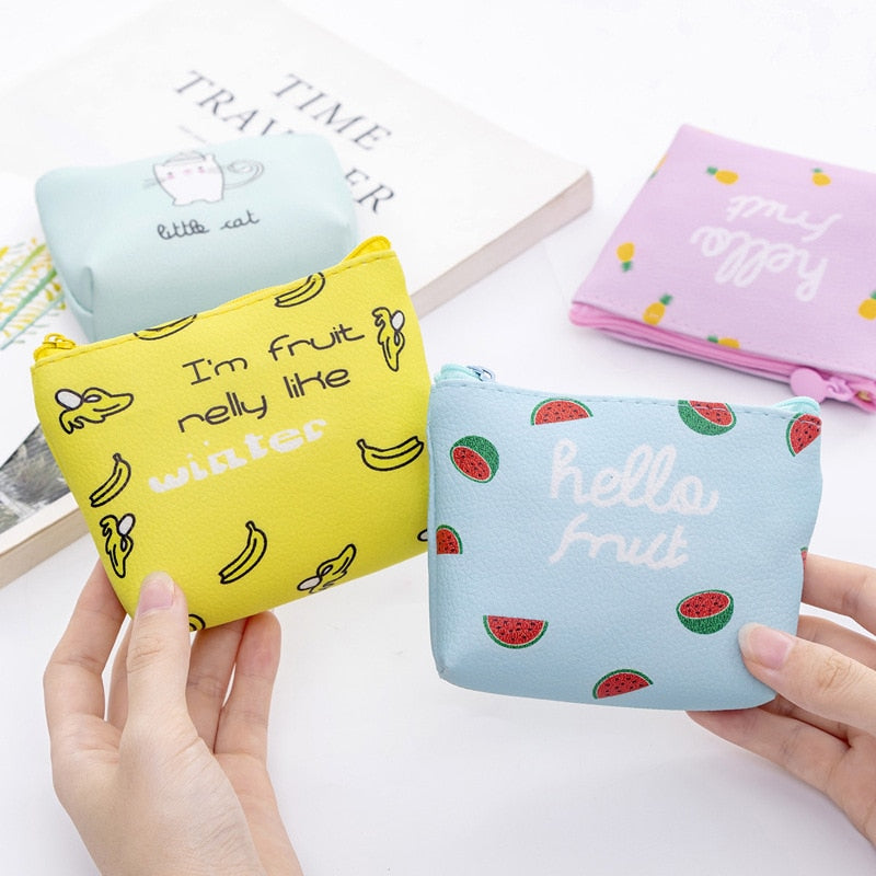 Small Mini Coin Pouch Zipper
