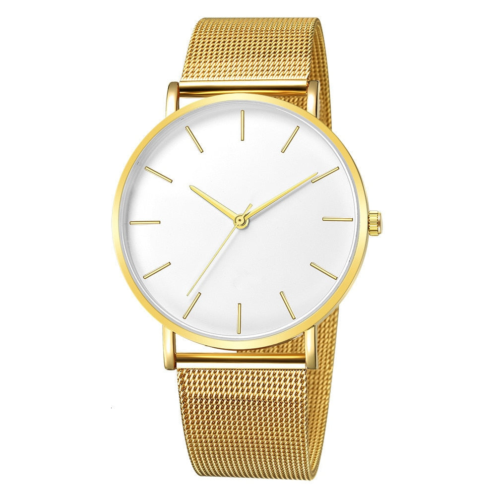 Minimalist Men Fashion Ultra Thin Watch