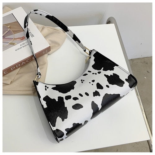 Retro Simple Soft PU Leather Lady Shoulder Bag