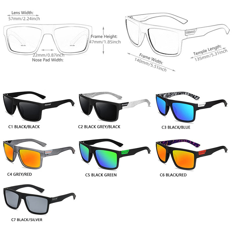 2023 Vintage Luxury Polarized Sunglasses