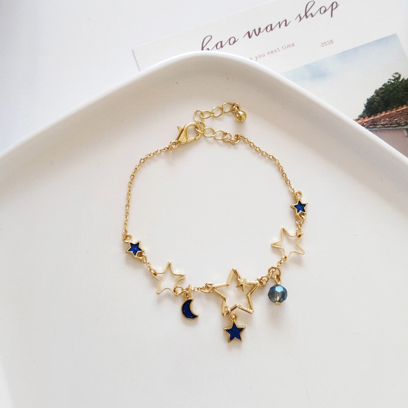Japan Korea Star Moon Bracelet For Women