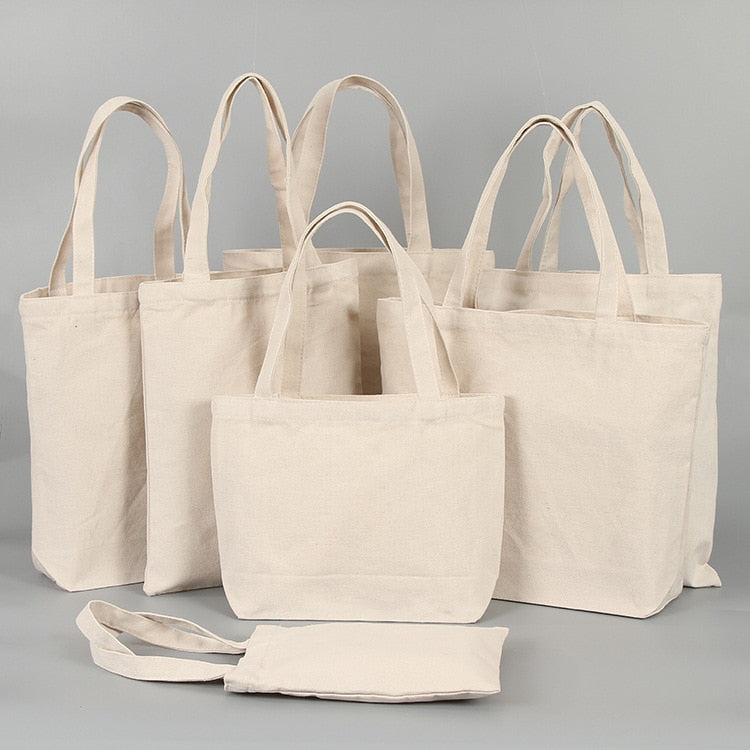 Cheap Casual Large Capacity Shoulder Bags Shopper Canvas