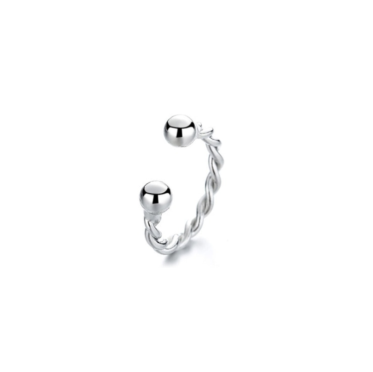 1 pcs Charming Line Zircon Clip Earrings Without Piercing