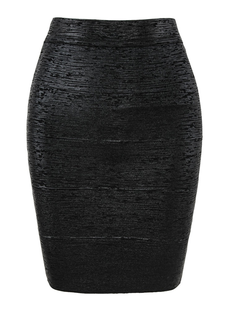 Rose flower Bandage Skirt High Street