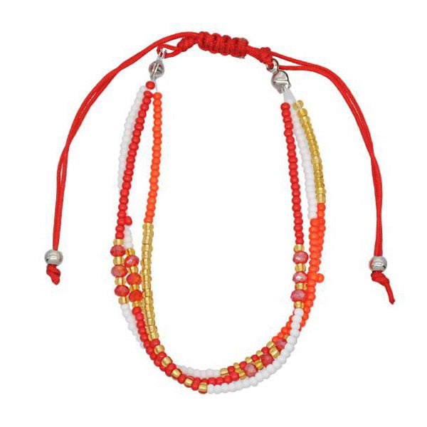 Handmade Bohemian Ethnic Colorful  Friendship Bracelet