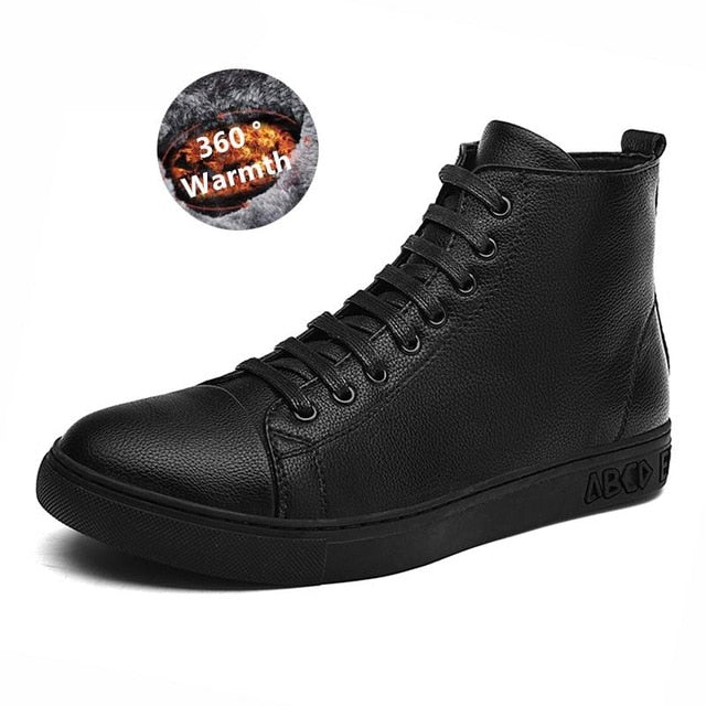 Man Warm Winter Boots