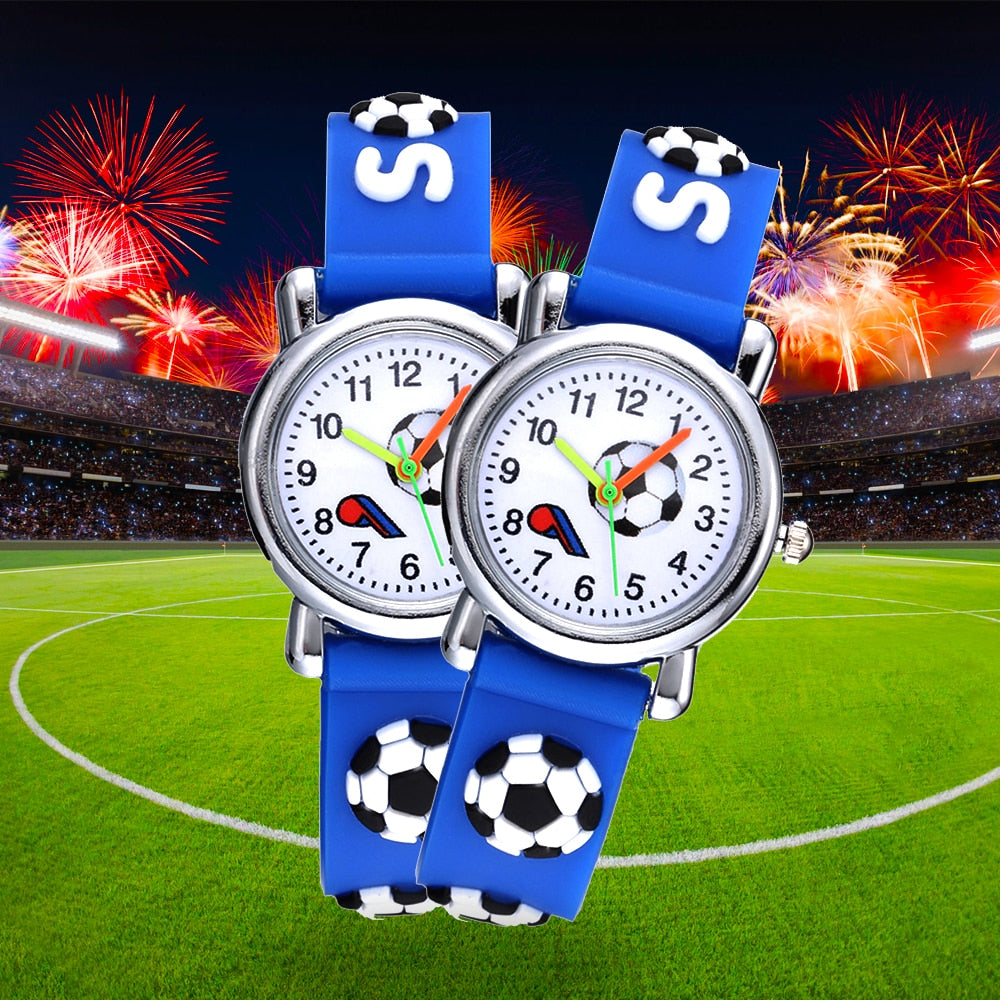 Football Silicone Kids Watches - Shopeasywear