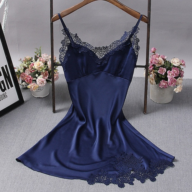 5 Pieces Silk Home Women Pajamas