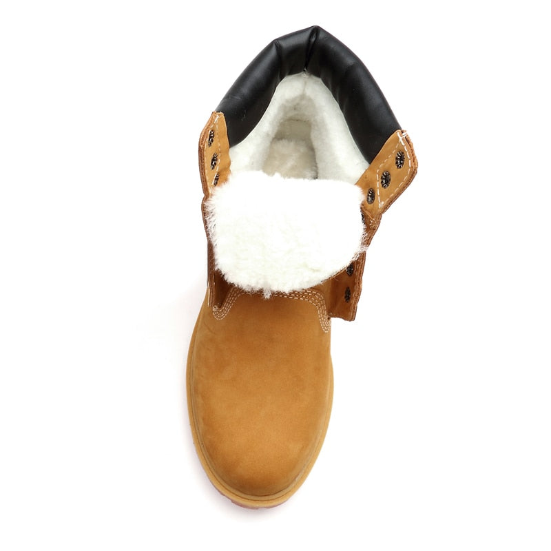 Natural Cow Leather Men Boots