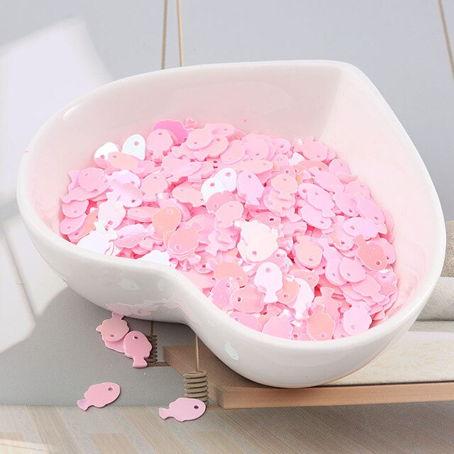 10g/bag Colorful Fish Sequins - Jeglow store