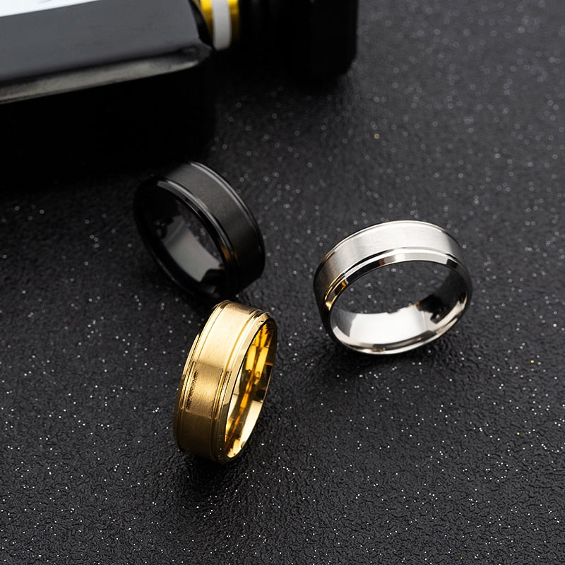 Hot 8mm Simple Ring - Shopeasywear