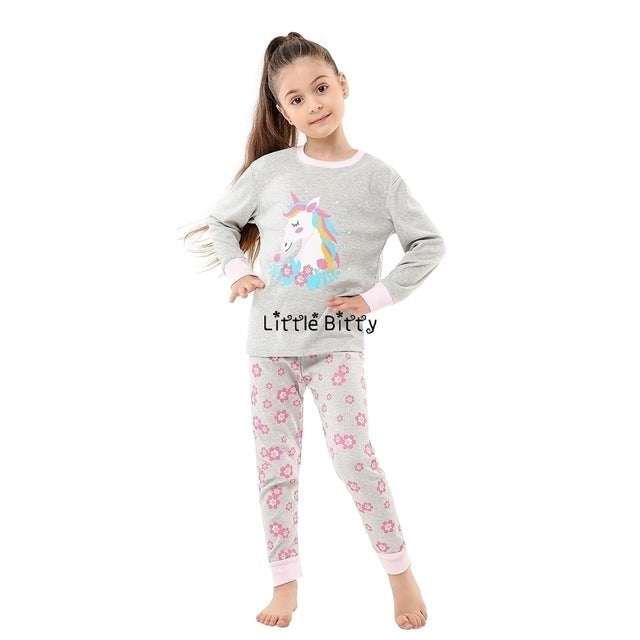 Full Sleeve Cotton Pajamas Sets For Kids