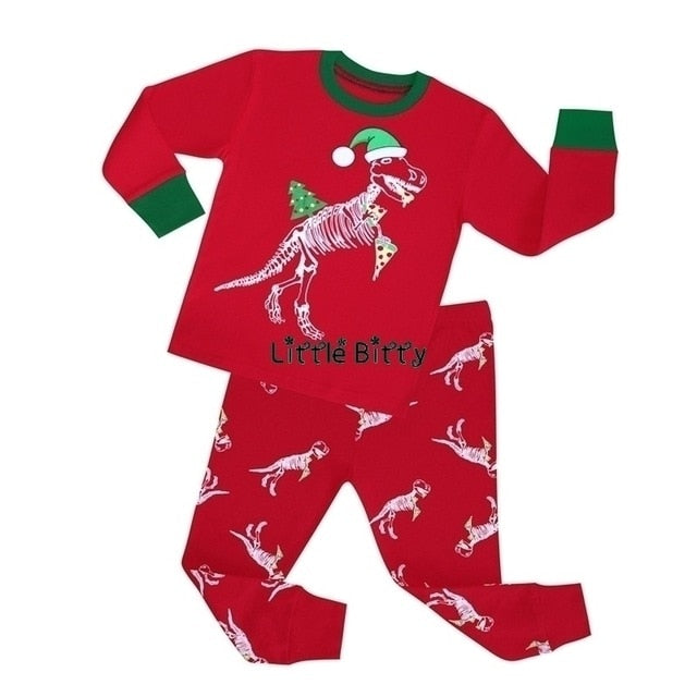 Full Sleeve Cotton Pajamas Sets For Kids