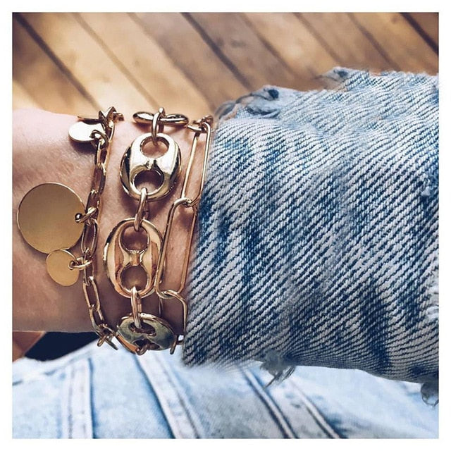Open Bracelet Set for Women