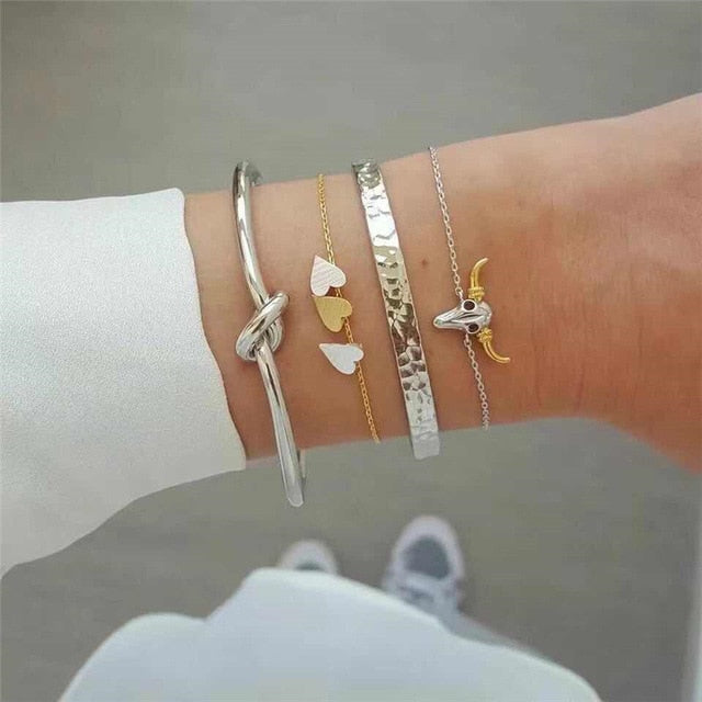 Open Bracelet Set for Women
