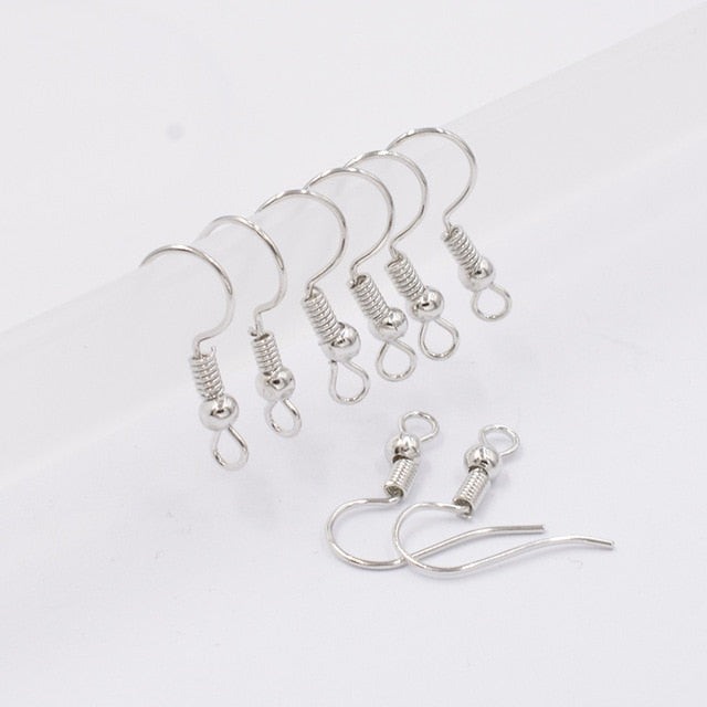 100pcs/lot 8 color Earring Findings - Jeglow store