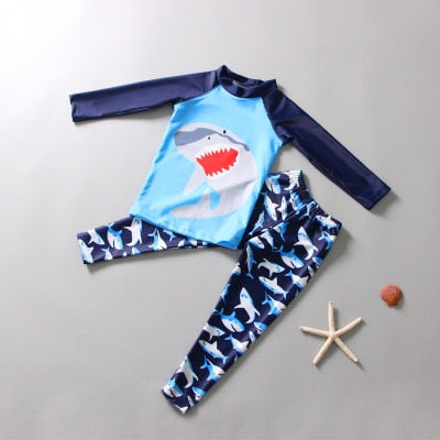 Two Piece Boy Swimwear