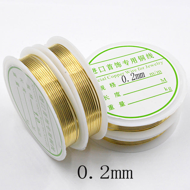 Craft Beads Rope Copper Wires - Shopeasywear