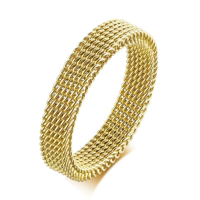 New Modern Stainless Steel Ring
