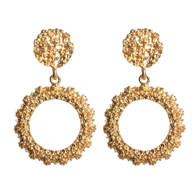 30 Styles Metal Drop Earrings for Woman