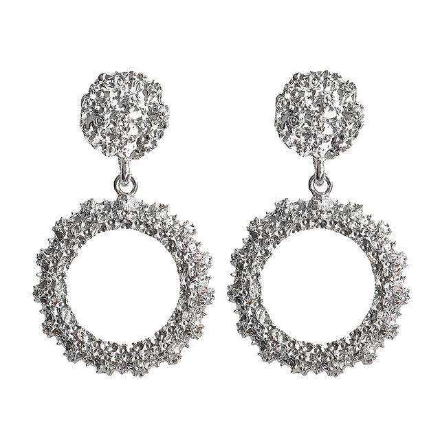 30 Styles Metal Drop Earrings for Woman