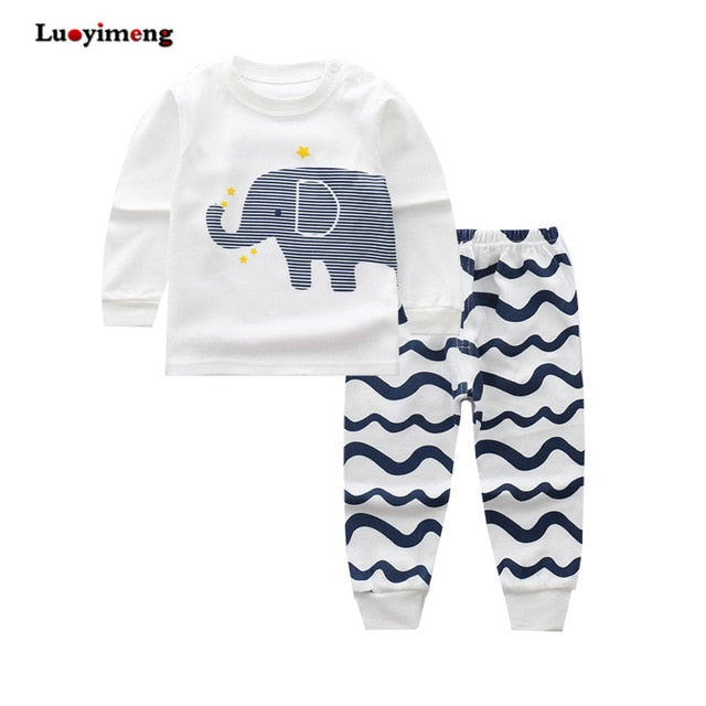 Cartoon Kids Pajamas Sets