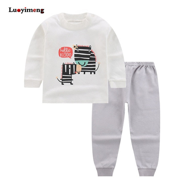 Cartoon Kids Pajamas Sets