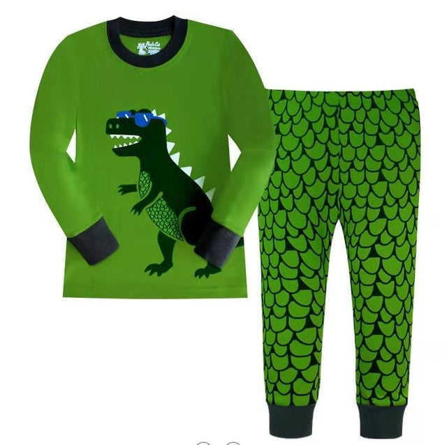 2 Pieces Cartoon Kids Pajamas Set