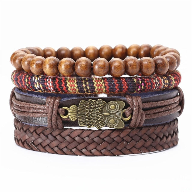 New 4 Pcs/set Guitar Men Bracelets - Shopeasywear