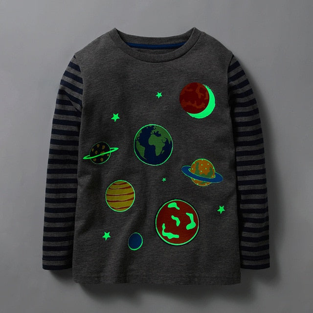 Luminous Dinosaur Pajamas For Kids