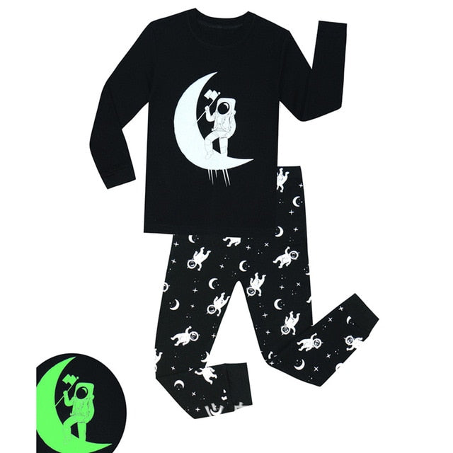 Luminous Dinosaur Pajamas For Kids