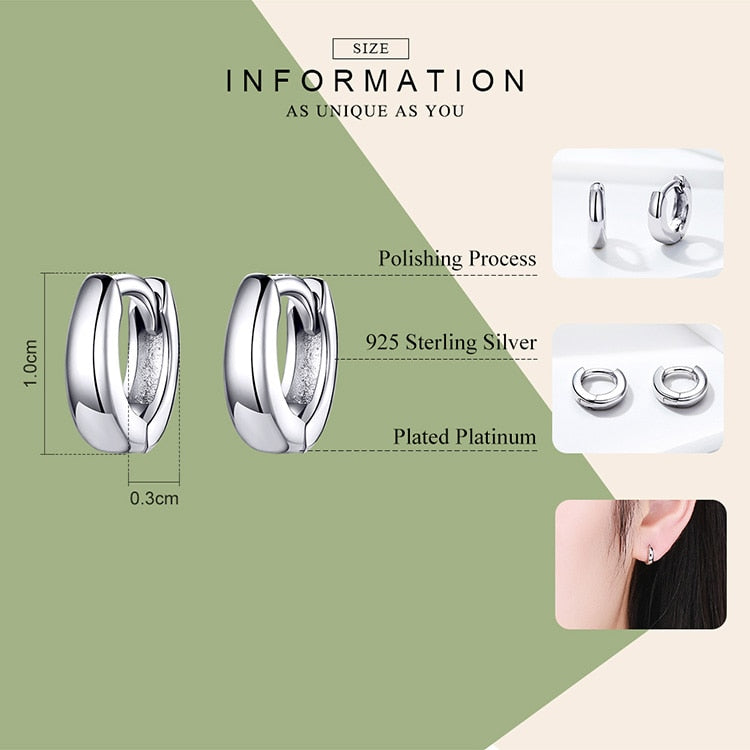 Tiny Circle Hoop Earrings for Women - Shopeasywear