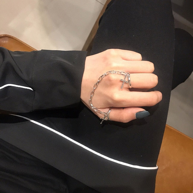 Multi-layer Adjustable Chain Four Fingers - Shopeasywear