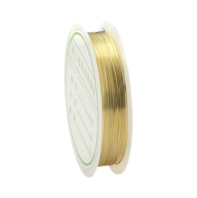 Gold Copper Wire For Bracelet Necklace - Shopeasywear