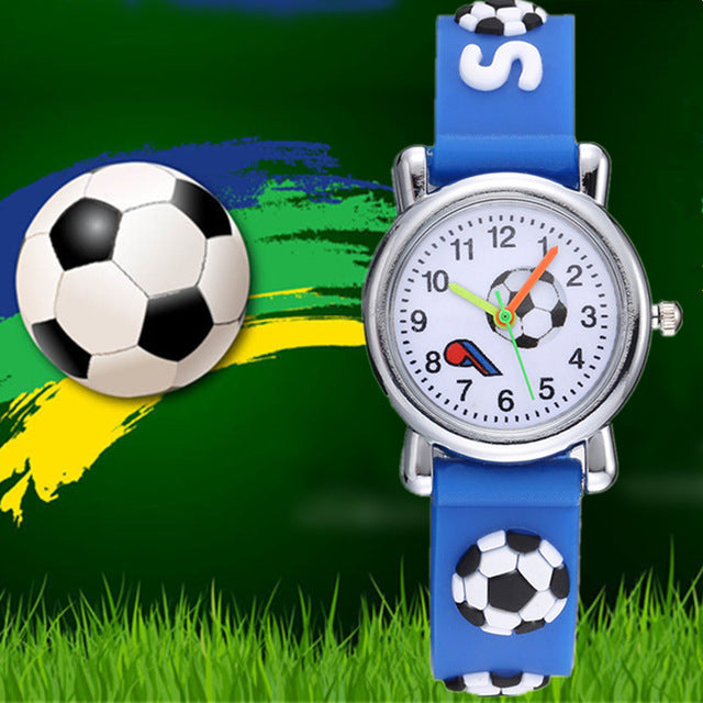 Football Silicone Kids Watches - Shopeasywear