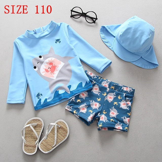 Two-Piece Separate Child Swim Suits