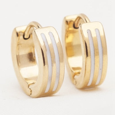 Geometric Stainless Steel Earrings - Shopeasywear